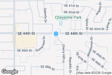 Map image of the property - Treehouse Apartments