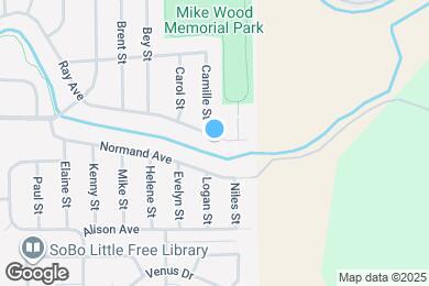 Map image of the property - 2114 Ray Ave