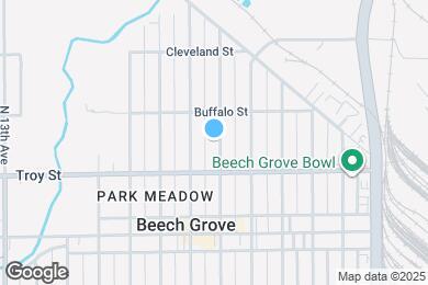 Map image of the property - 128 N 6th Ave