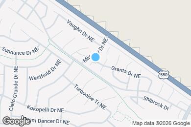 Map image of the property - 5208 Clovis Ct NE