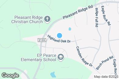Map image of the property - 6514 Highland Oak Dr