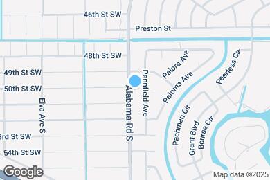 Map image of the property - 1004 Alabama Rd S