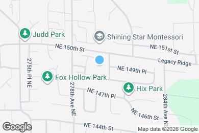 Map image of the property - 27932 NE 149th Ct