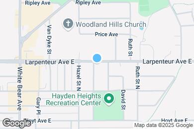 Map image of the property - 1938 Larpenteur Ave E