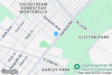 Map image of the property - 2542 HARFORD Rd