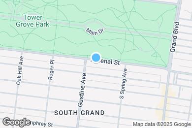 Map image of the property - 3868 Arsenal St