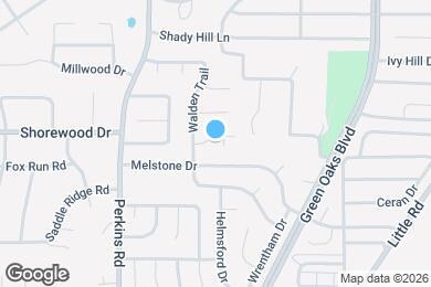 Map image of the property - 5808 Thoreau Ln