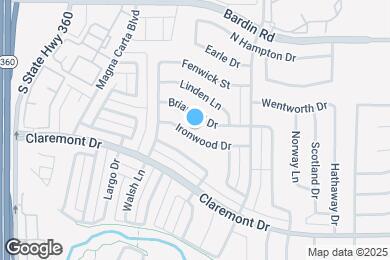 Map image of the property - 2848 Ironwood Dr