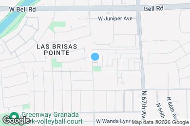 Map image of the property - 16507 N 69th Ave