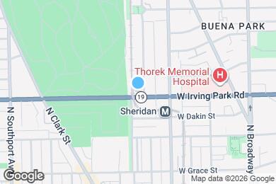 Map image of the property - 4000 N Kenmore Ave