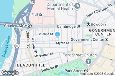 Map image of the property - 43 Irving St