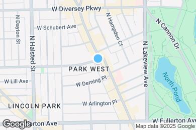 Map image of the property - 607 W Wrightwood Ave