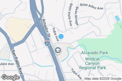 Map image of the property - 1400 Yuba Ave