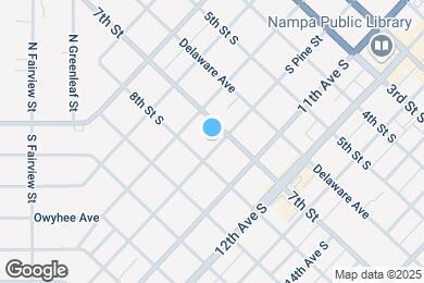 Map image of the property - 711 10th Ave S