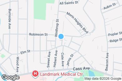 Map image of the property - 34 Rutland St