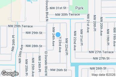 Map image of the property - 2824 NW 23rd Ave
