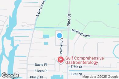 Map image of the property - 739 Palmetto St