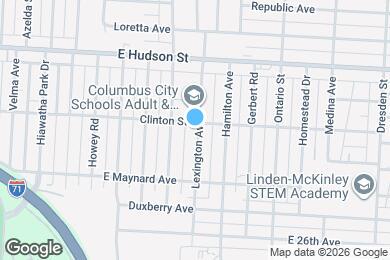 Map image of the property - 2265 Lexington Ave