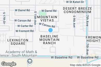 Map image of the property - 1213 W Fremont Rd.