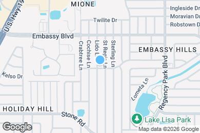 Map image of the property - 9220 Lido Ln