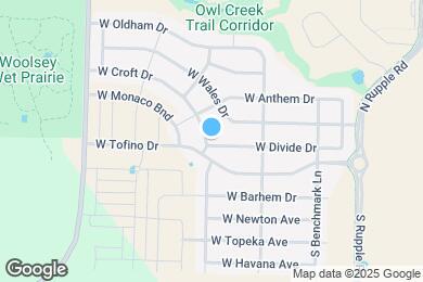 Map image of the property - 4526 W Croft Dr