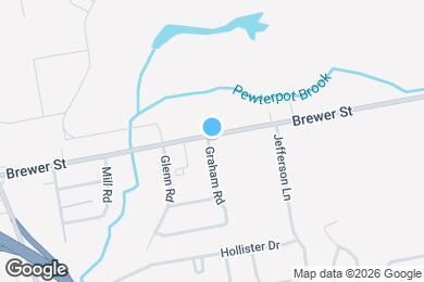 Map image of the property - 155 Brewer St