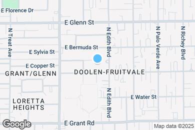 Map image of the property - 3232 E Towner St