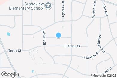 Map image of the property - 101 E Wyoming St