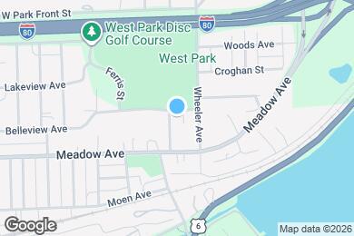 Map image of the property - 1002 Belleview Ave
