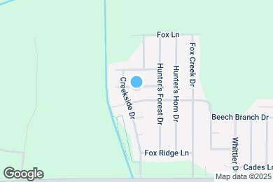 Map image of the property - 12749 Fox Hunter's Dr