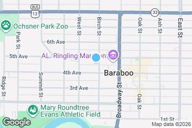 Map image of the property - 613 Birch St