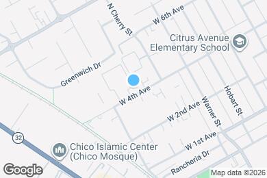 Map image of the property - 802 W 4th Ave