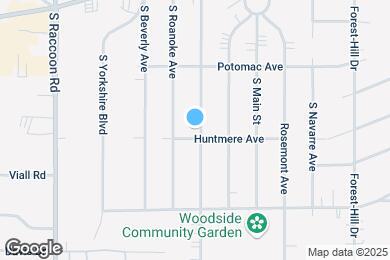 Map image of the property - 174 S Edgehill Ave
