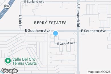 Map image of the property - 1231 S Amador