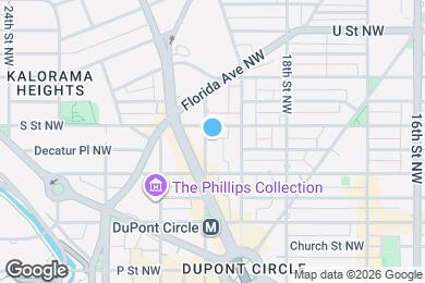 Map image of the property - 1733 20th St NW