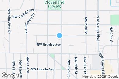 Map image of the property - 1320 NW 27th St