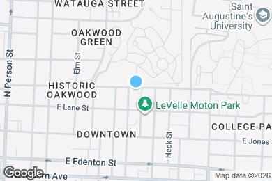 Map image of the property - 910 Oakwood Ave