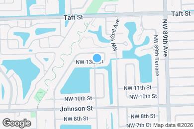 Map image of the property - 9320 NW 13th St