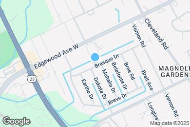 Map image of the property - 3213 Brasque Dr