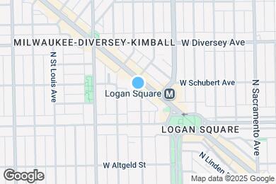 Map image of the property - 2646 N Sawyer Ave