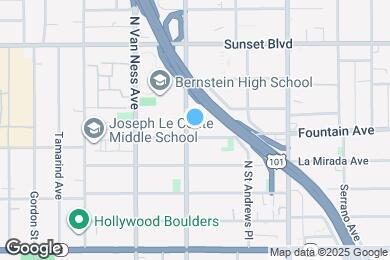 Map image of the property - 5667 Fountain Ave