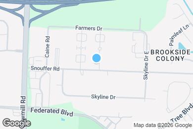 Map image of the property - 7287 Chaparral Rd