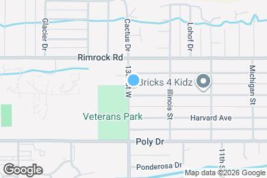 Map image of the property - 2707 13th St W