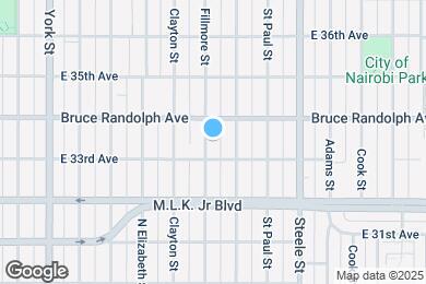 Map image of the property - 3324 Fillmore St