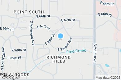 Map image of the property - 6834 S Toledo Ave