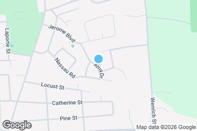 Map image of the property - 14 Amy Dr