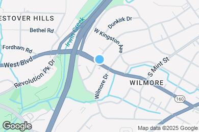 Map image of the property - 717 West Blvd