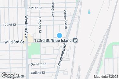 Map image of the property - 2204 W 123rd St
