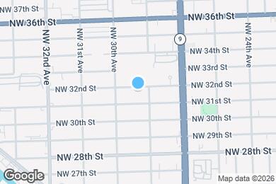 Map image of the property - 2930 NW 32nd St