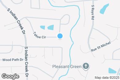 Map image of the property - Bright, Spacious Stone Mountain Residence ...